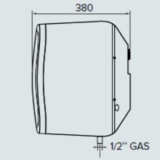 Máy nước nóng gián tiếp Andris2 R Ariston